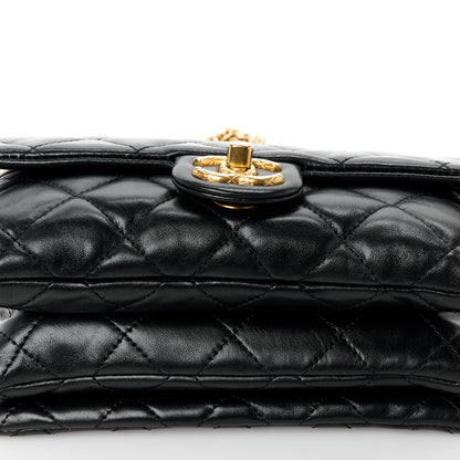 Chanel Lambskin Quilted Small Pillow Crush Flap Black 15 of 15