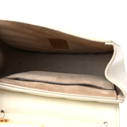Chloe Calfskin Quilted Mini Drew Bijou Shoulder Bag Natural White 5 of 12