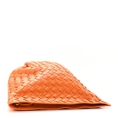Bottega Veneta Nappa Intrecciato BV Twist Orange 4 of 9