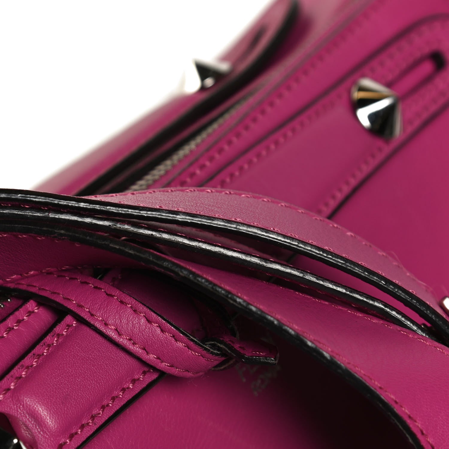 Fendi Vitello Dolce Medium By The Way Boston Bag Magenta 14 of 14
