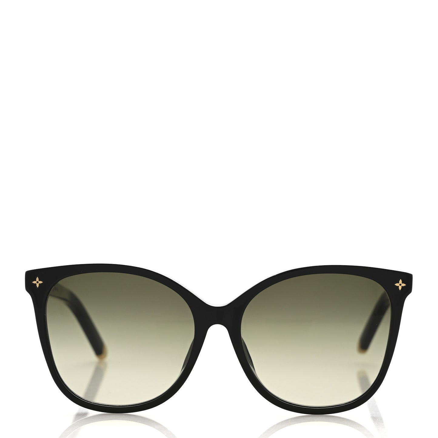Acetate My Monogram Light Cat Eye Sunglasses Z1657E Black