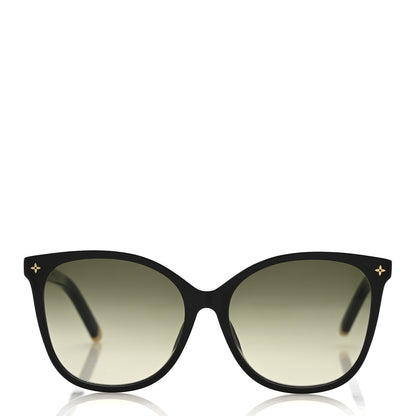 Louis Vuitton Acetate My Monogram Light Cat Eye Sunglasses Z1657E Black 2 of 8