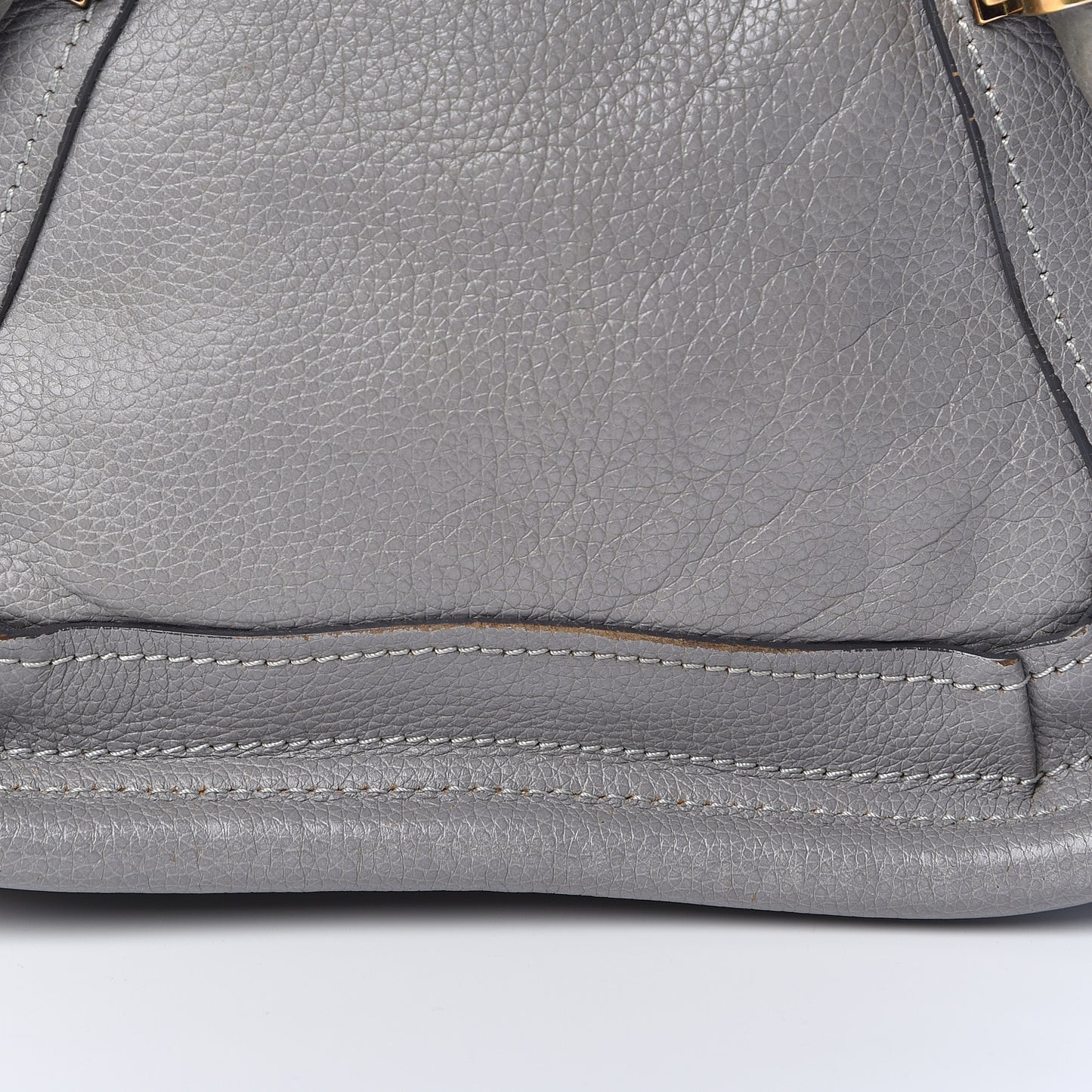Calfskin Small Paraty Cashmere Grey