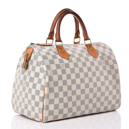 Louis Vuitton Damier Azur Speedy 30 3 of 23