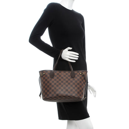Louis Vuitton Damier Ebene Neverfull PM 2 of 13
