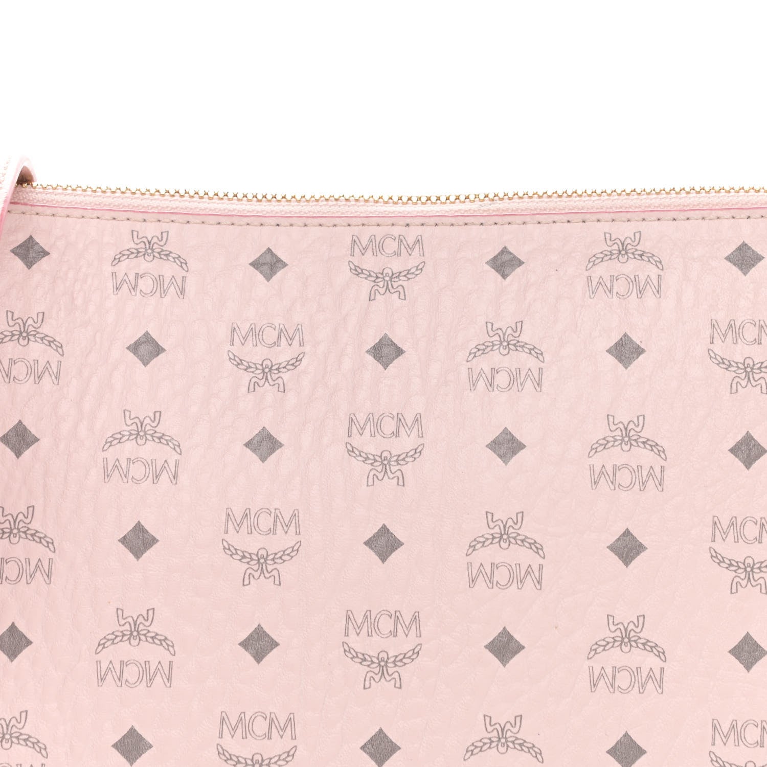 MCM Visetos Medium Crossbody Pouch Soft Pink 8 of 12