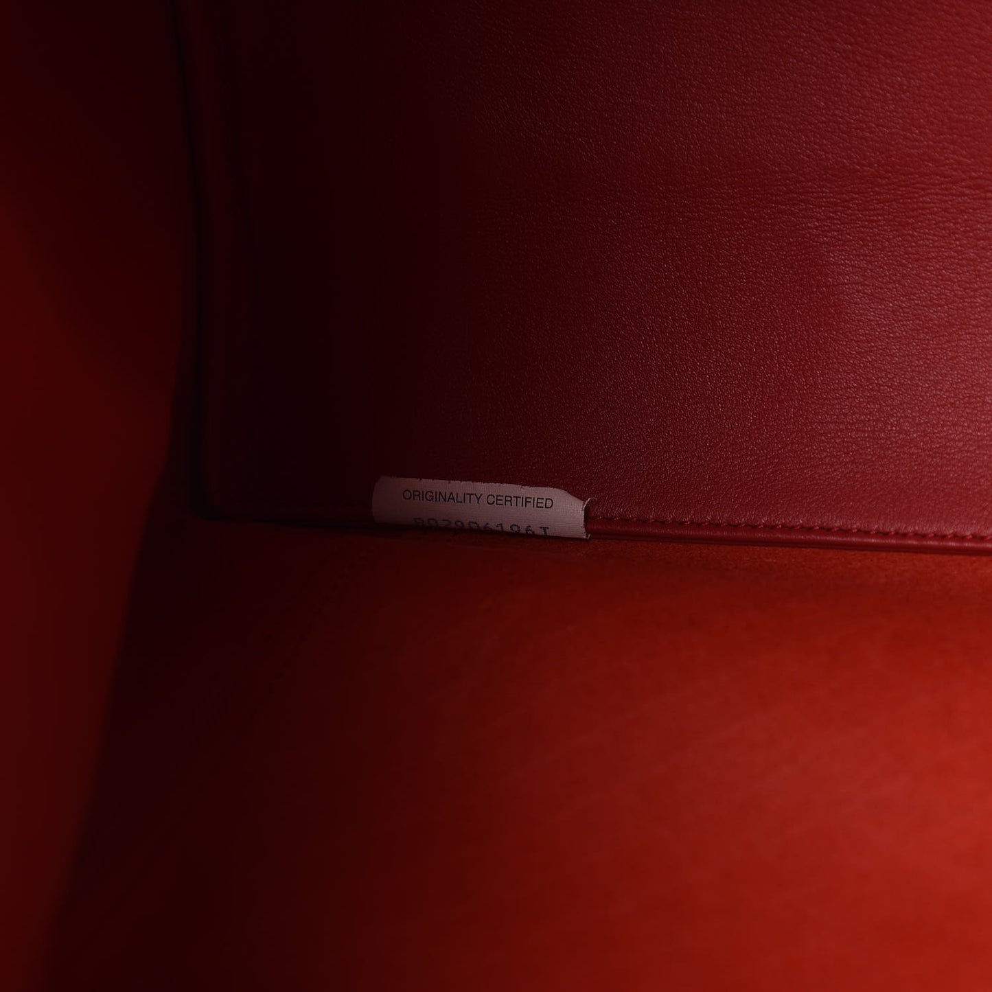 Calfskin Intrecciomirage Tote Red