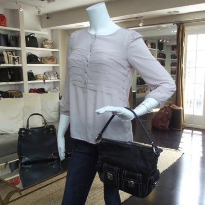 Marc Jacobs Leather Multipocket Hobo Black 2 of 12