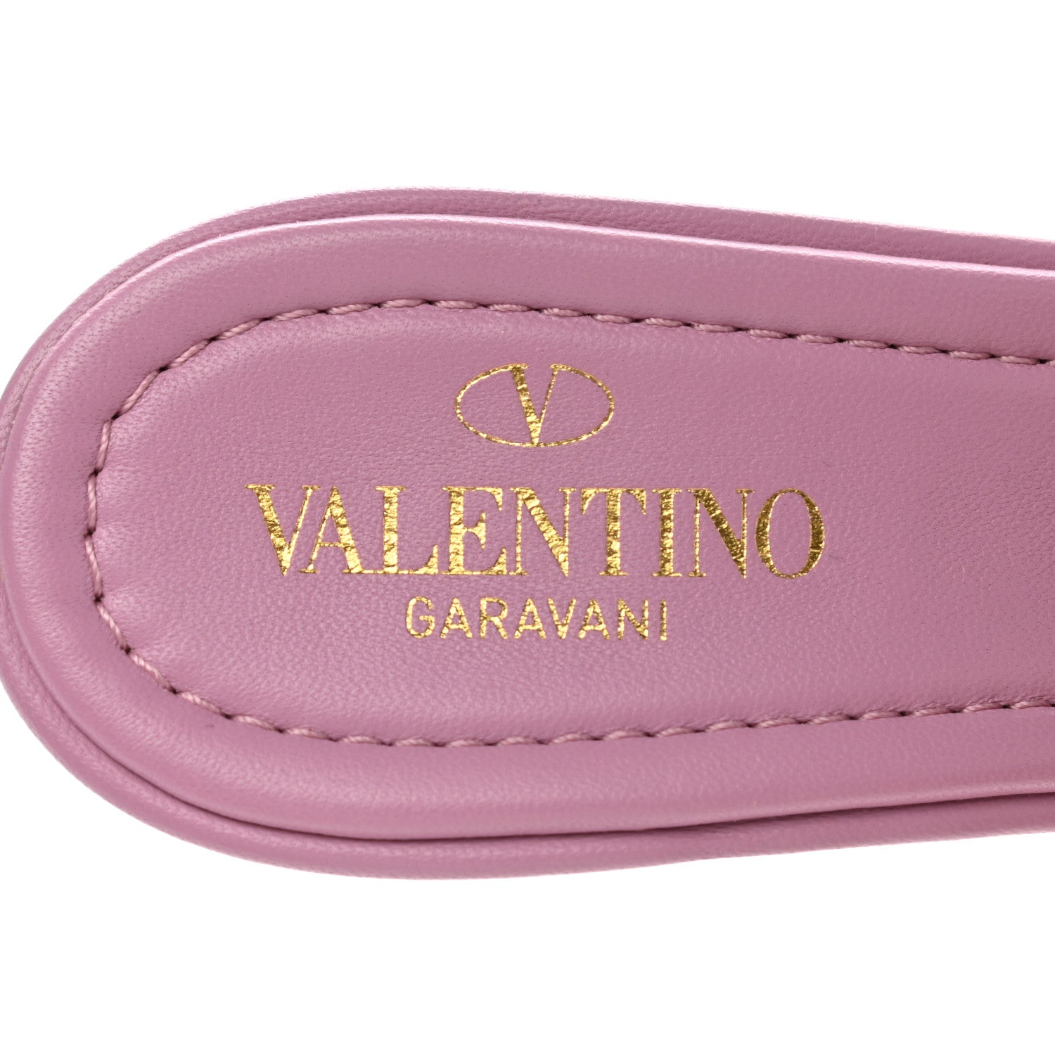 Valentino Garavani Nappa Quilted Roman Stud 65mm Slide Sandals 38.5 Giacinto 7 of 8