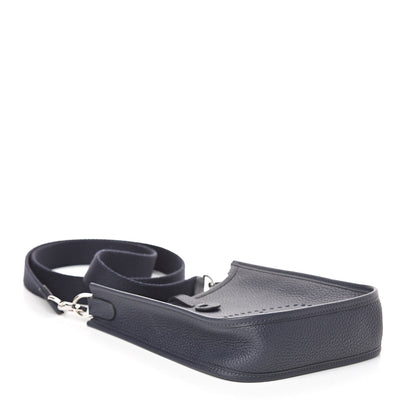 Hermes Taurillon Clemence Amazone Evelyne TPM Bleu Nuit Bleu Indigo 4 of 8