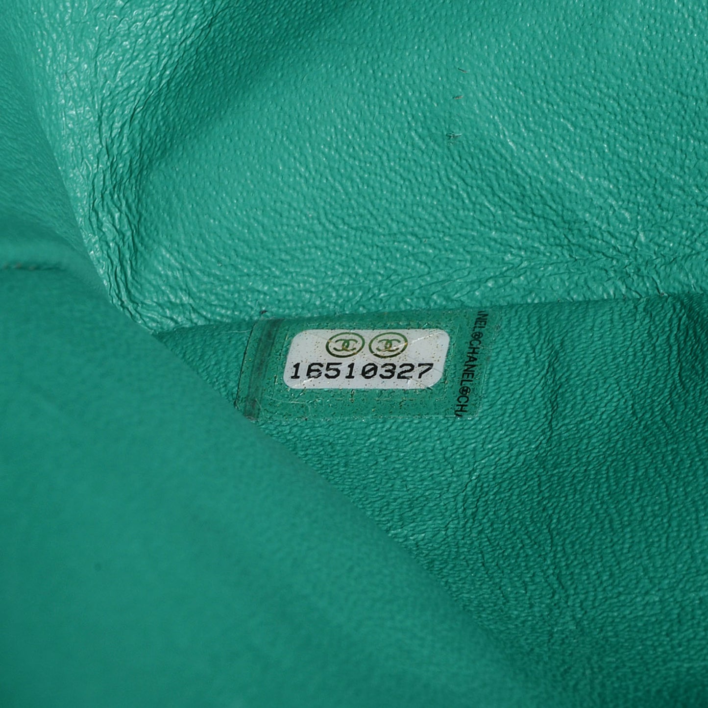 Patent Jumbo Double Flap Green