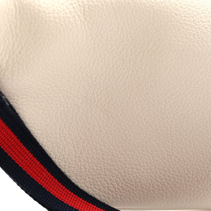 Gucci Grained Calfskin Small Logo Belt Bag White 11 of 11