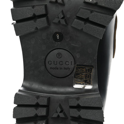 Gucci Cordovan Lux Mens Harald Horsebit Ankle Boots 8 Black 6 of 12