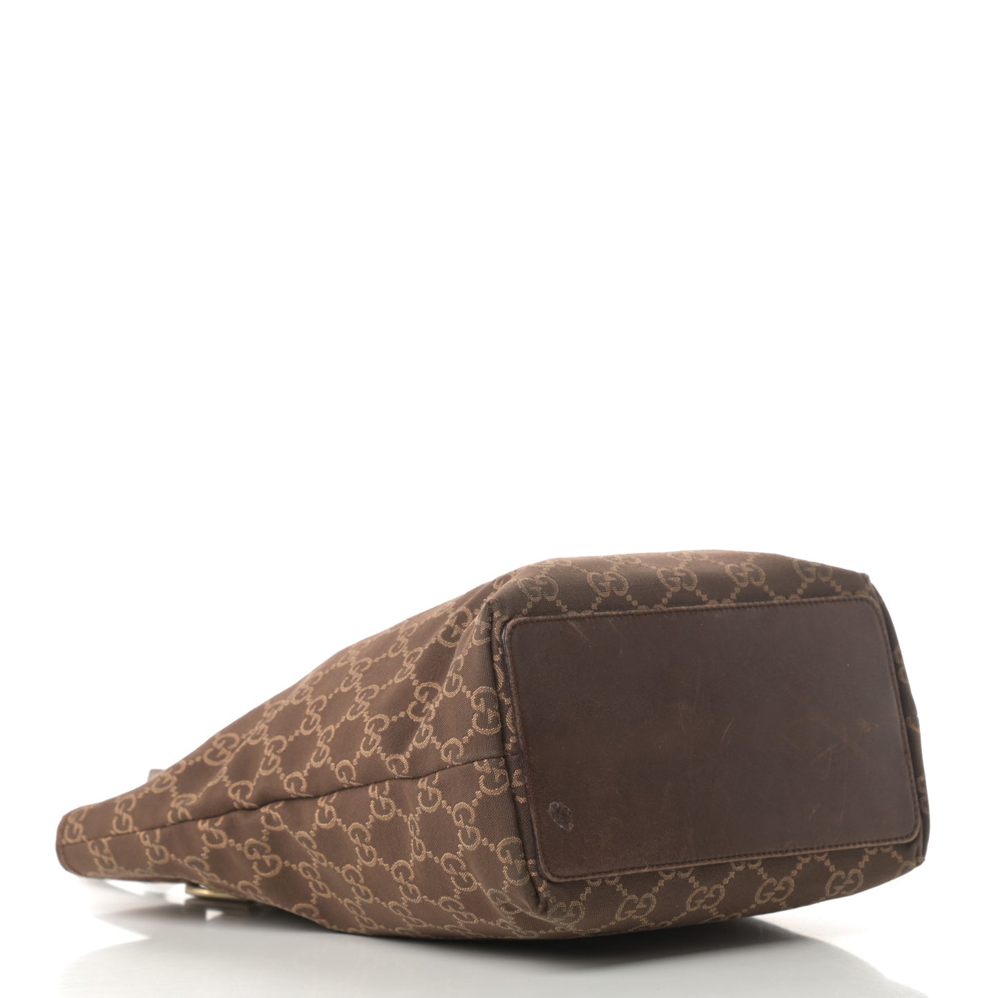 Monogram Small Bucket Tote Brown