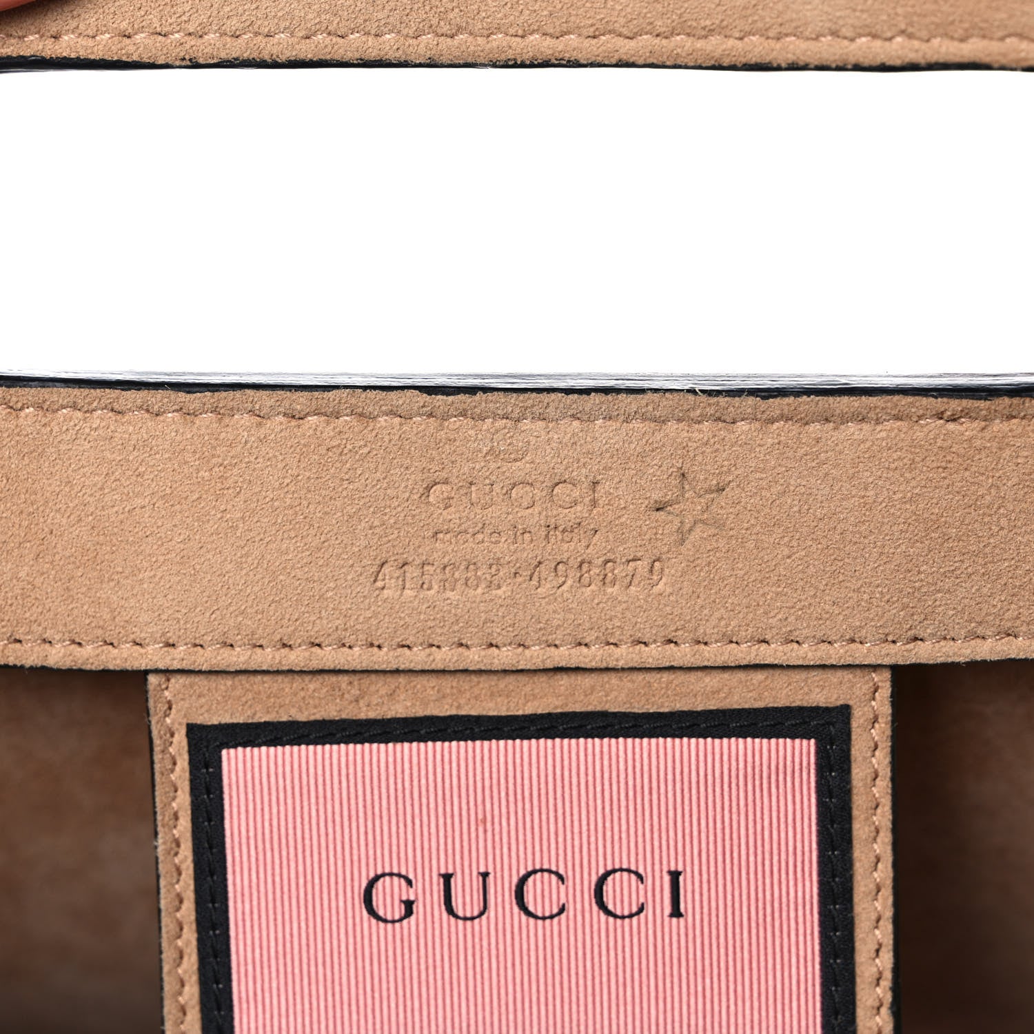Gucci Calfskin GucciGhost Real Large XL Tote Black Yellow 5 of 9