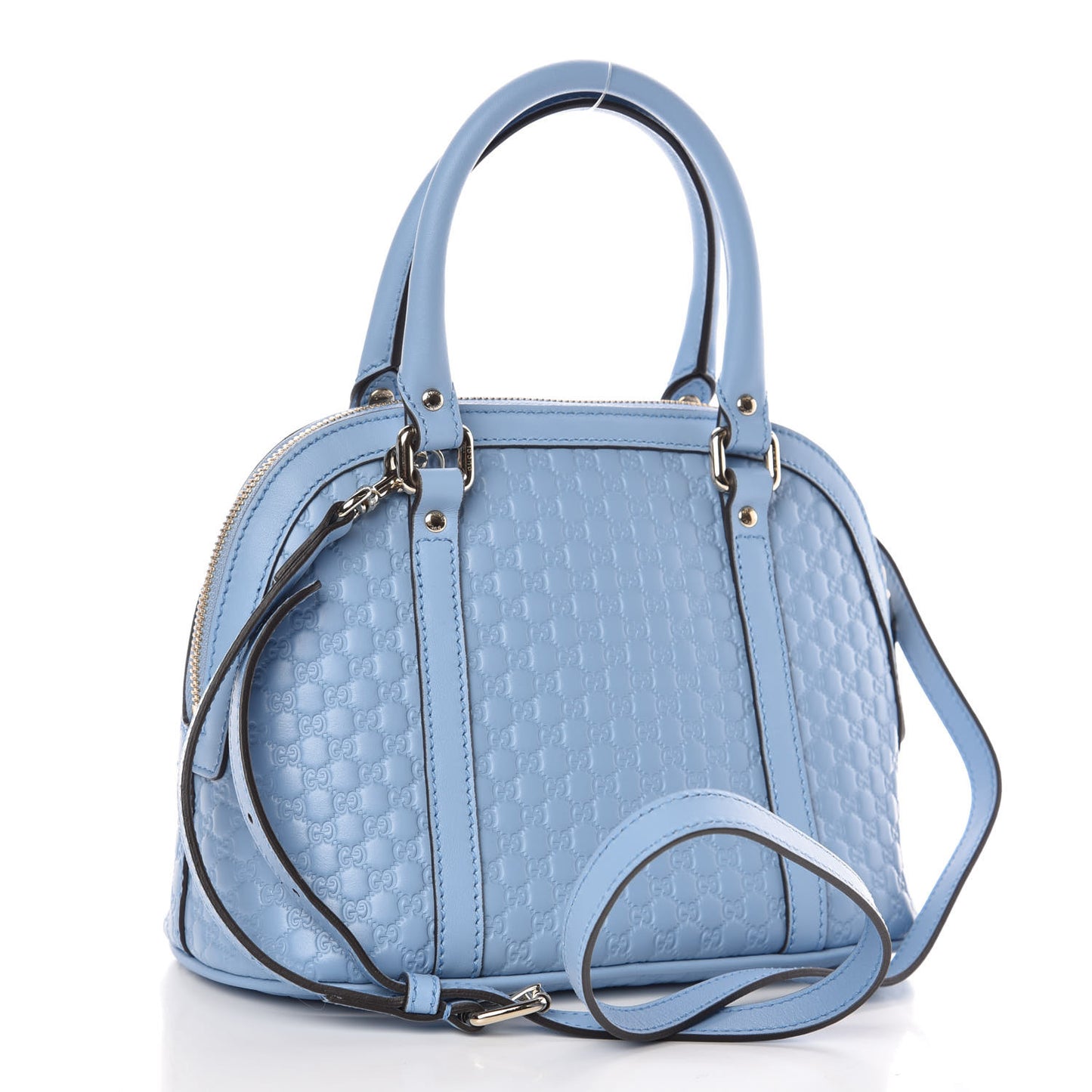 Microguccissima Mini Dome Bag Mineral Blue