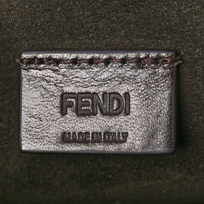 Fendi Vitello Vernice Mou Karligraphy Crossbody Bag Latte 7 of 13