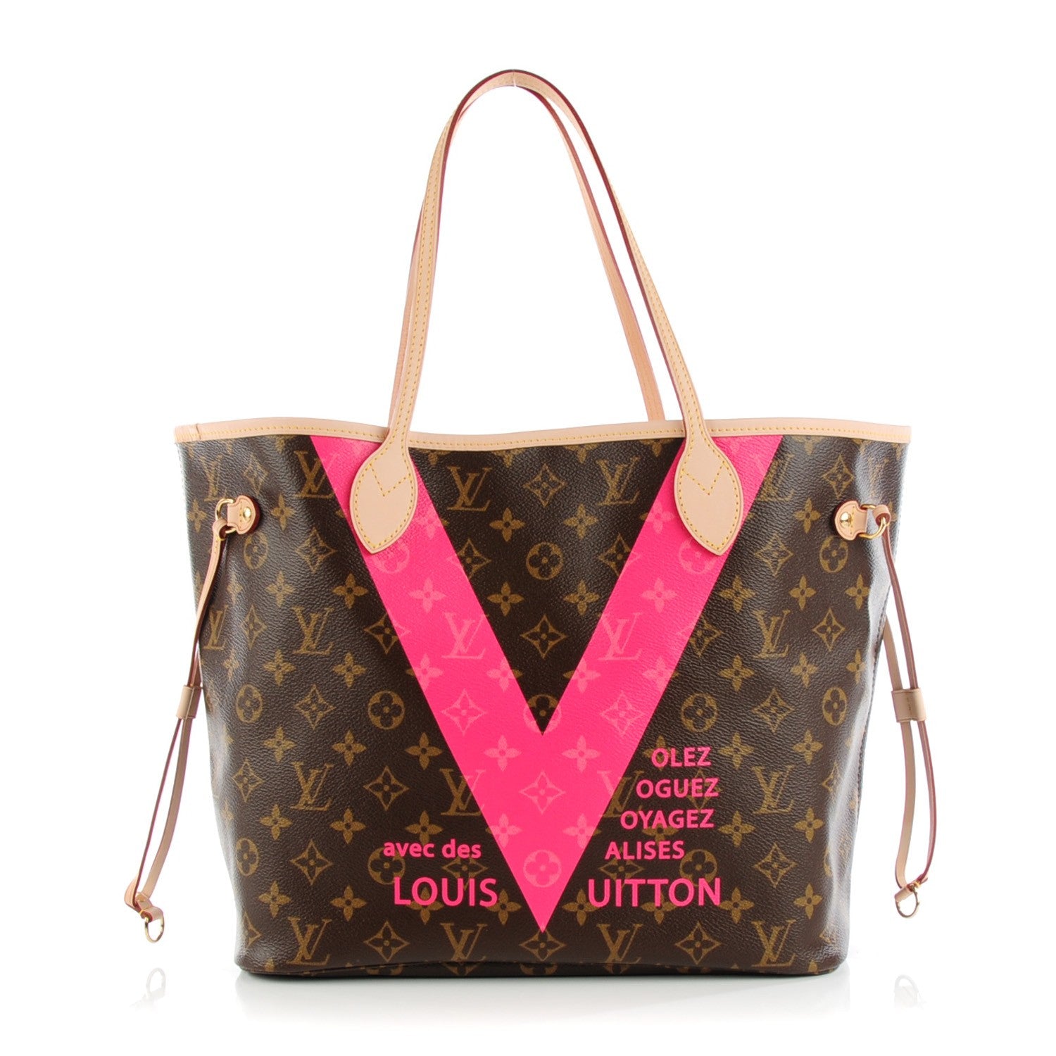 Louis Vuitton Monogram V Neverfull MM Grenade 3 of 8