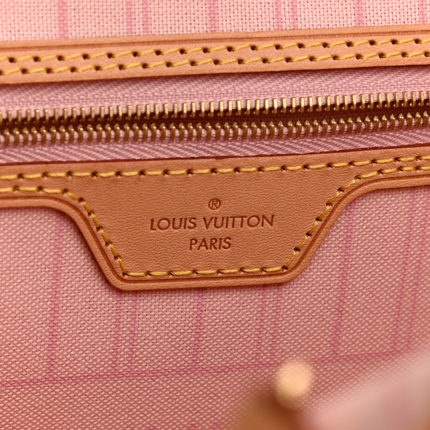 Louis Vuitton Damier Azur Neo Neverfull MM Rose Ballerine 10 of 17