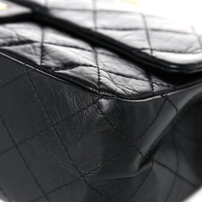 Chanel Aged Calfskin Quilted 2.55 Reissue 227 Flap Black 9 of 13