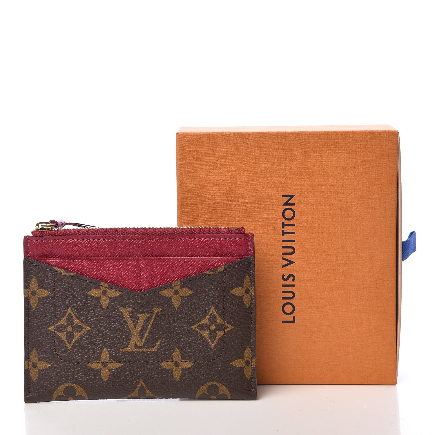 Louis Vuitton Monogram Zipped Card Holder Fuchsia 7 of 7