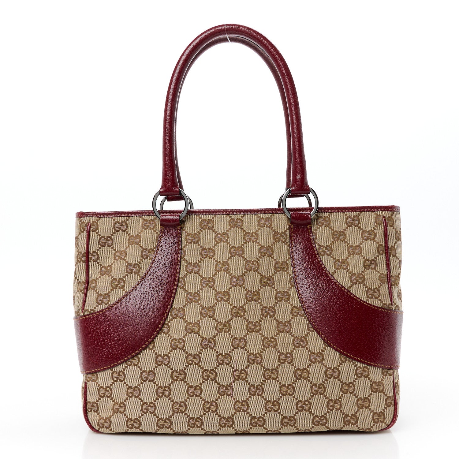 Gucci Monogram Shoulder Bag Red 1 of 10