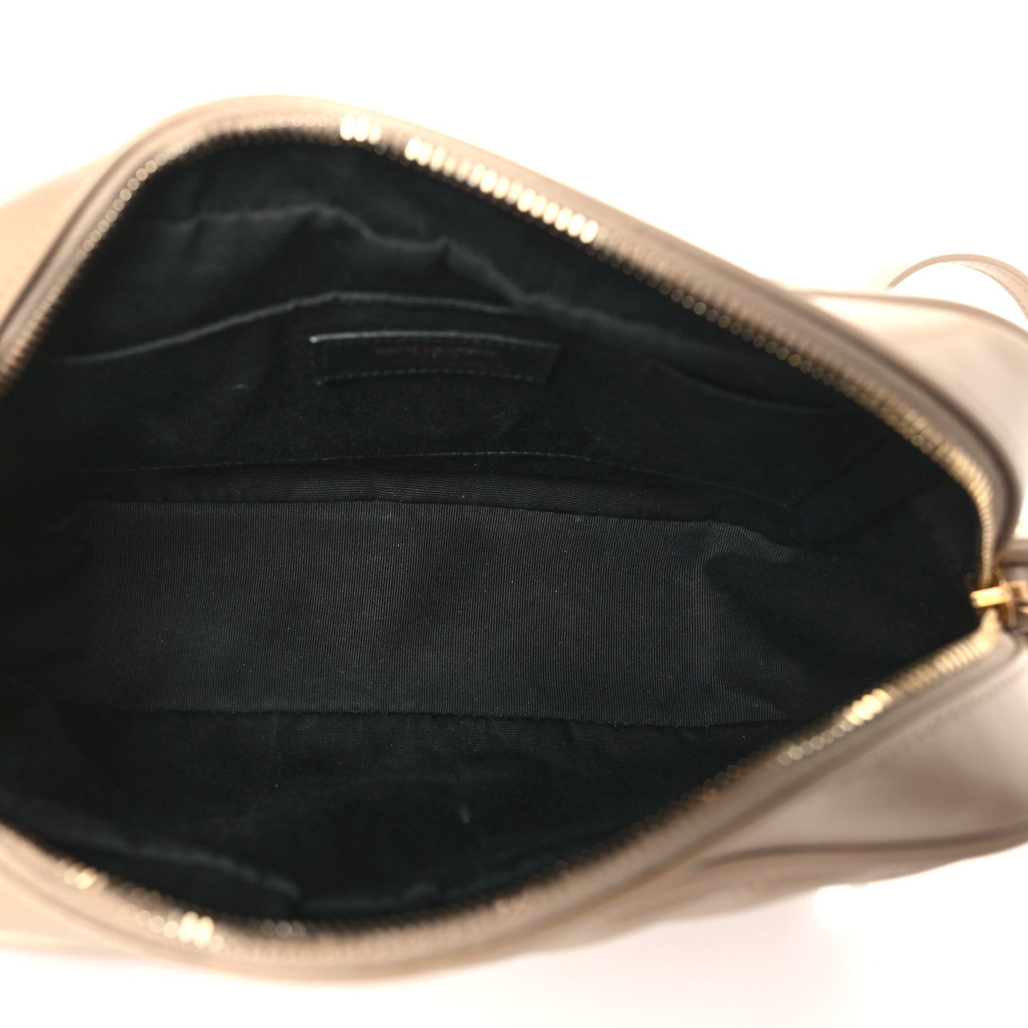 Calfskin Matelasse Monogram Lou Camera Bag Dark Beige