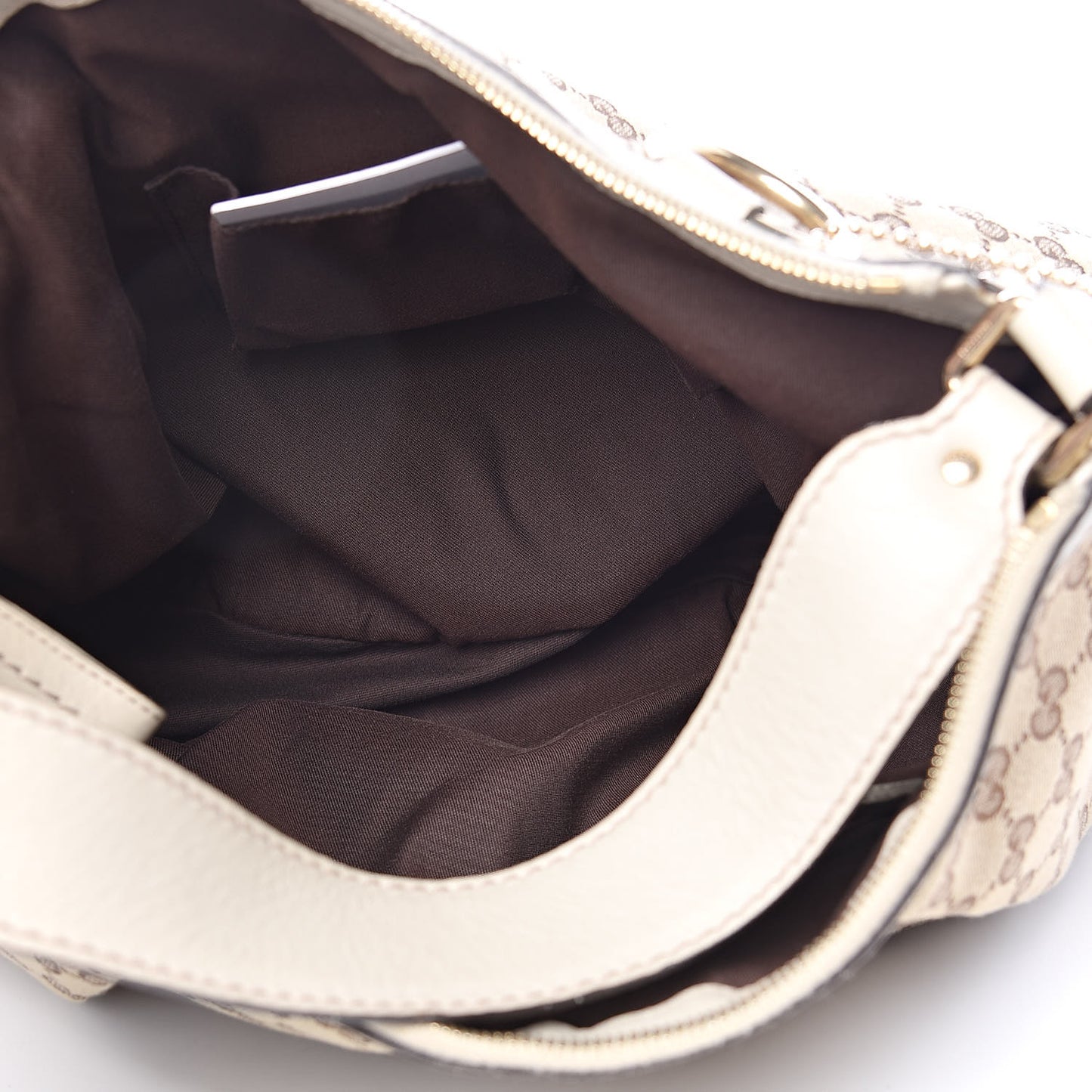Monogram Medium Sukey Hobo Off White