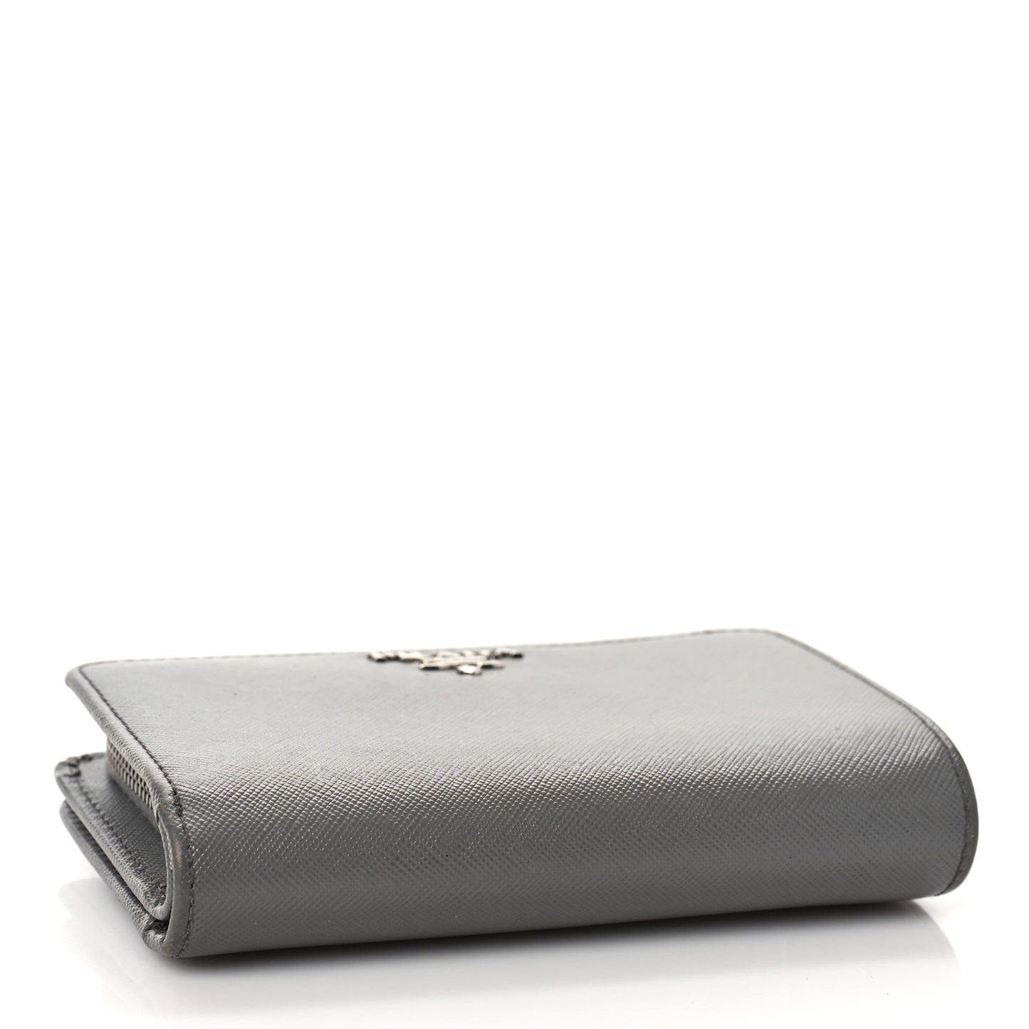 Saffiano Metal Compact Wallet Marmo