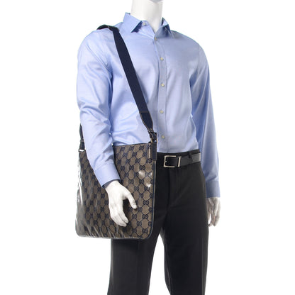 Gucci Crystal Monogram Messenger Bag Navy 2 of 10