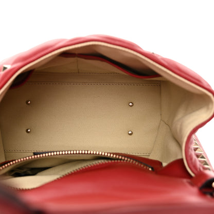 Valentino Garavani Nappa Medium Candystud Top Handle Bag Rosso Valentino 5 of 9