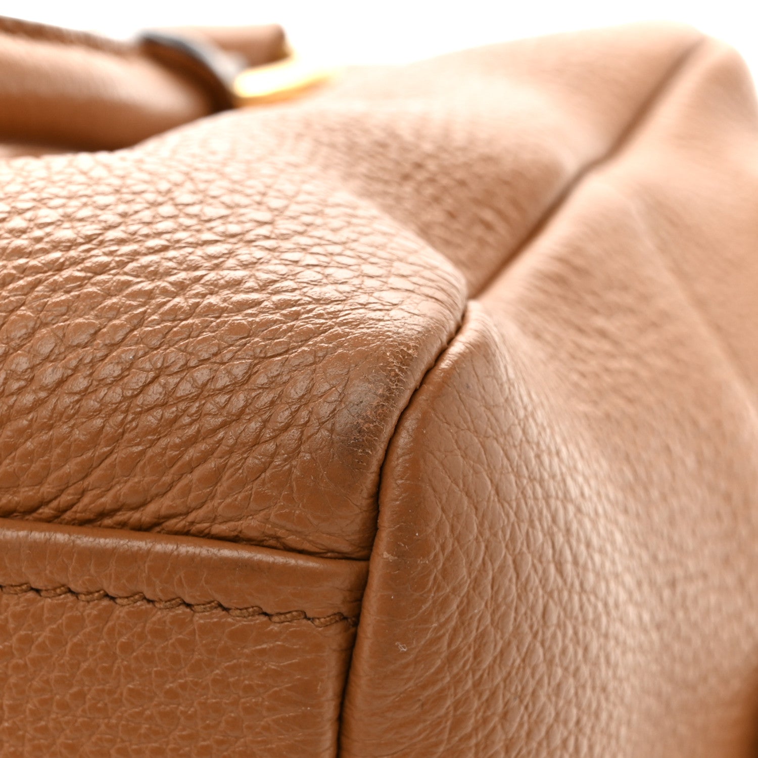 Prada Vitello Phenix Bauletto Caramel 15 of 15