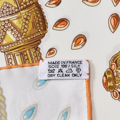 Hermes Silk Tresors Retrouves Scarf 90 4 of 4