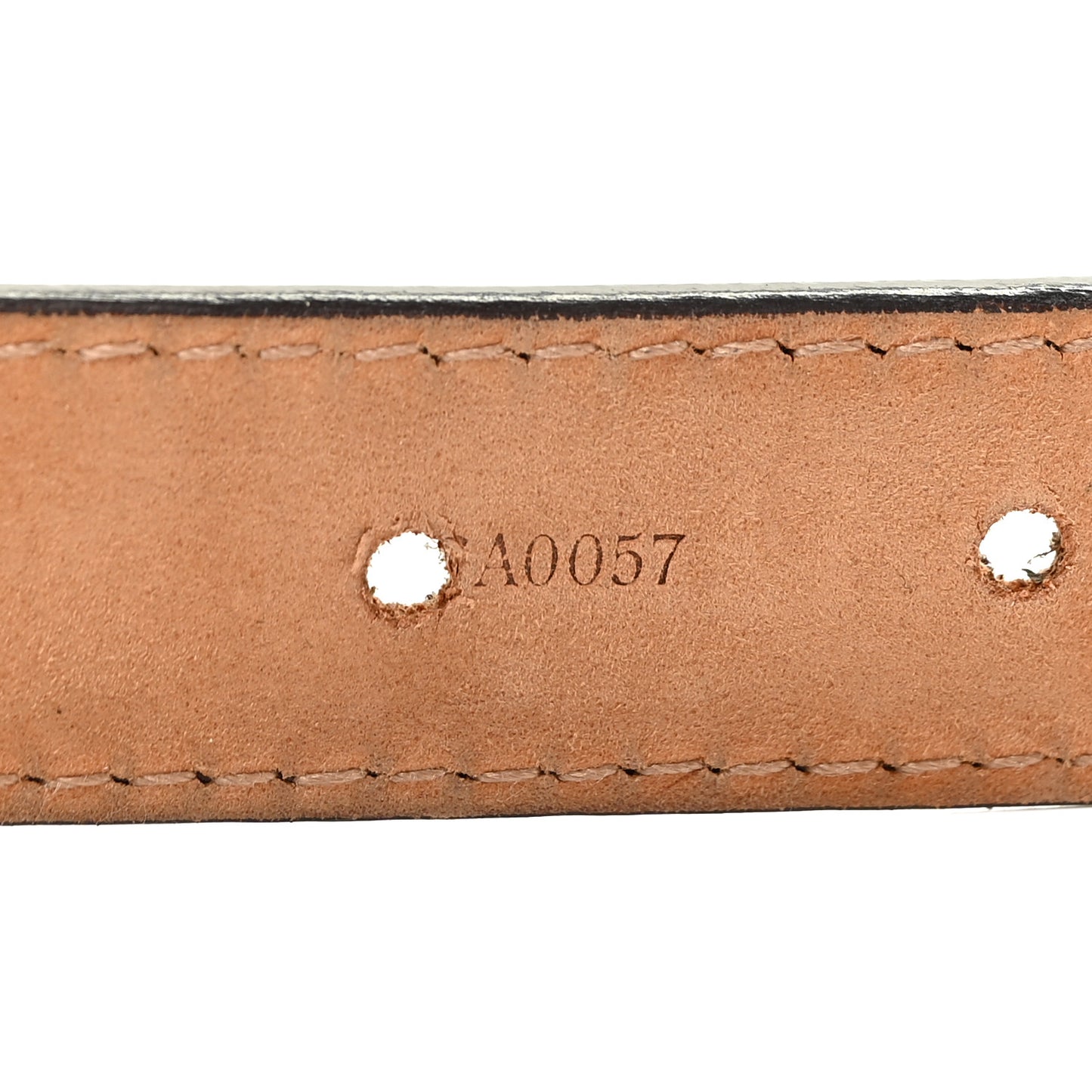 Calfskin Monogram 30mm LV Initiales Belt 95 38 Black