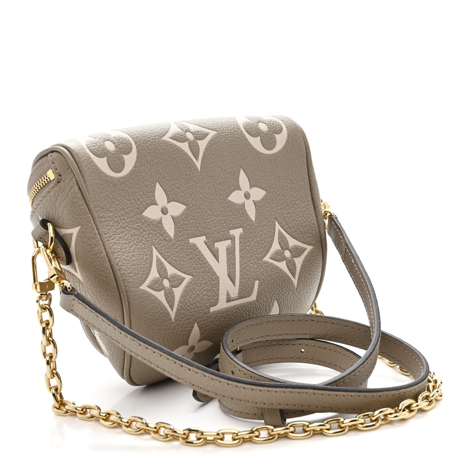 Louis Vuitton Empreinte Mini Bumbag Tourterelle Cream 3 of 9