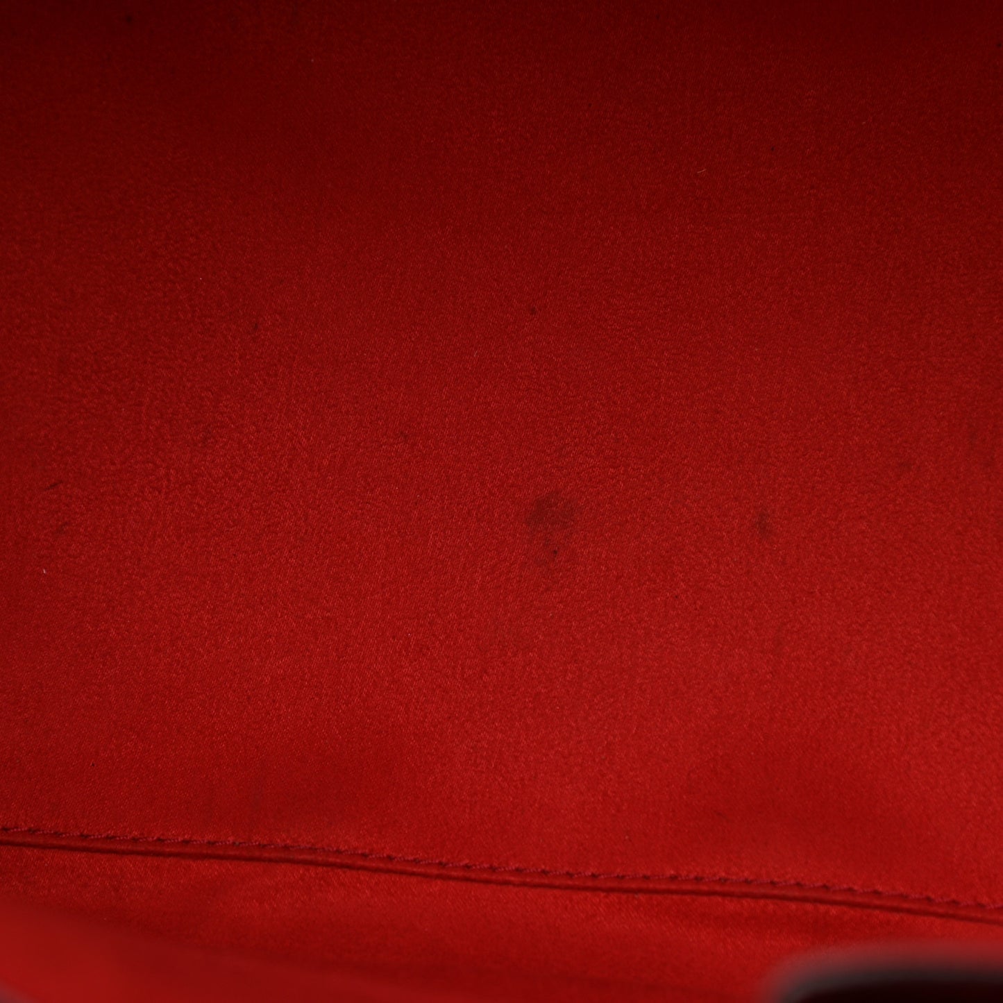 Drummed Calfskin Mini Luggage Coquelicot