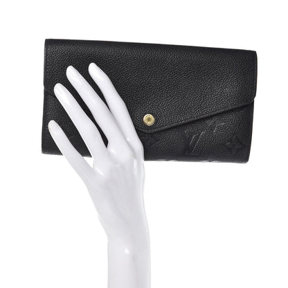 Louis Vuitton Empreinte Sarah Wallet NM Black 2 of 10