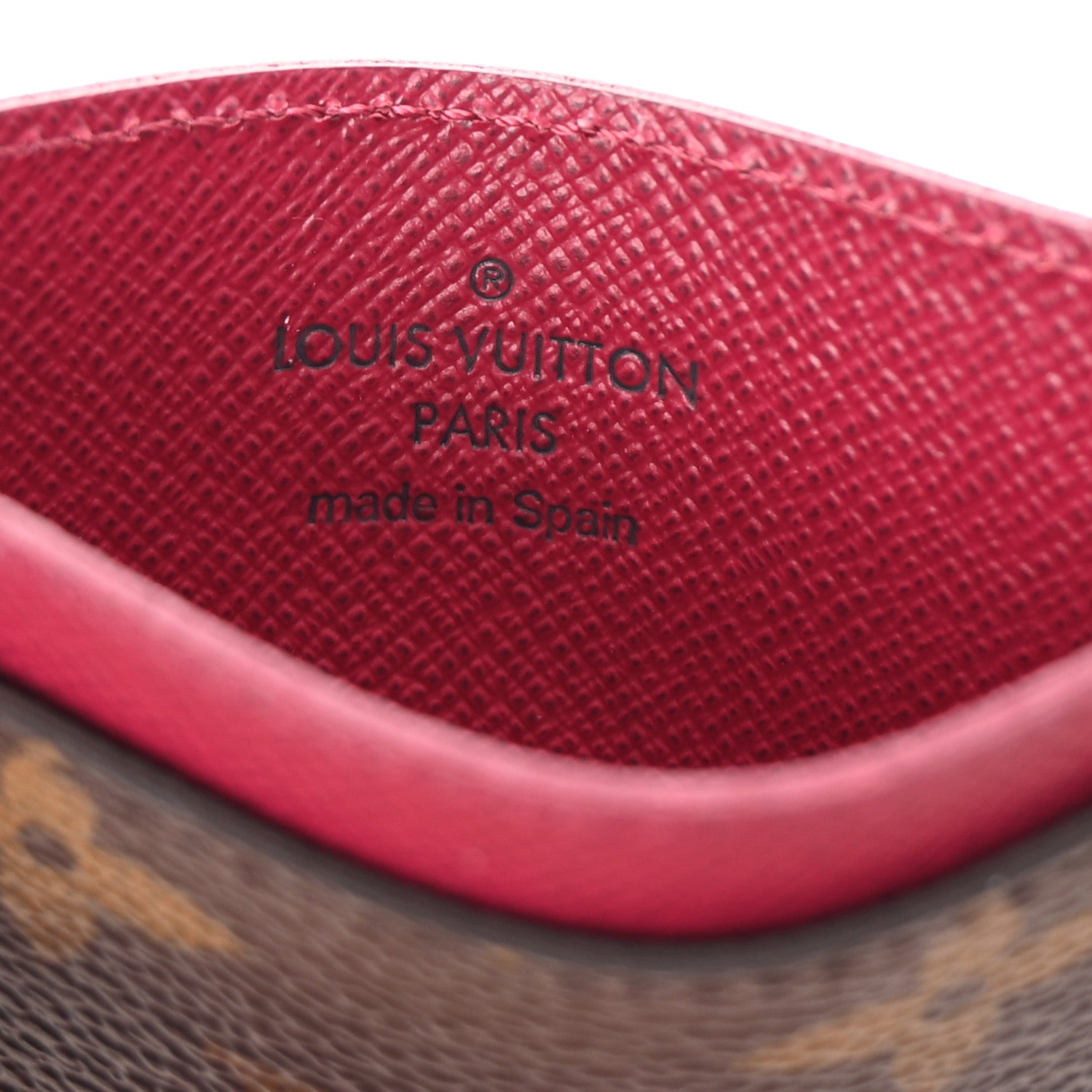Louis Vuitton Monogram Card Holder Fuchsia 6 of 6