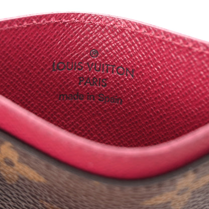 Louis Vuitton Monogram Card Holder Fuchsia 6 of 6
