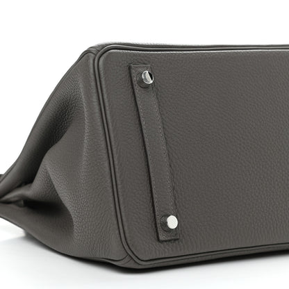 Hermes Togo Birkin 30 Etain 9 of 11