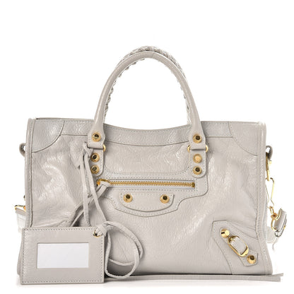 Balenciaga Agneau Classic Gold Hardware S City Gris Nuage 1 of 8