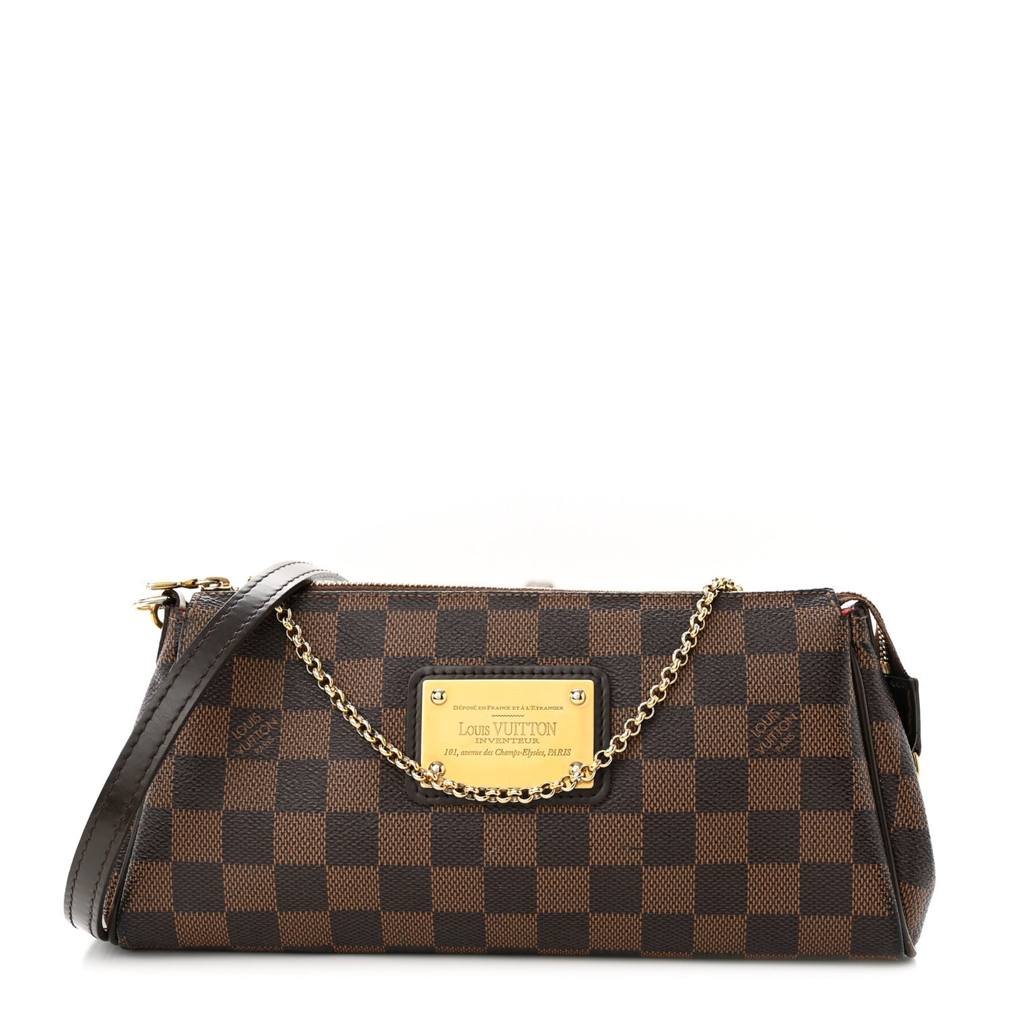 Damier Ebene Eva Clutch