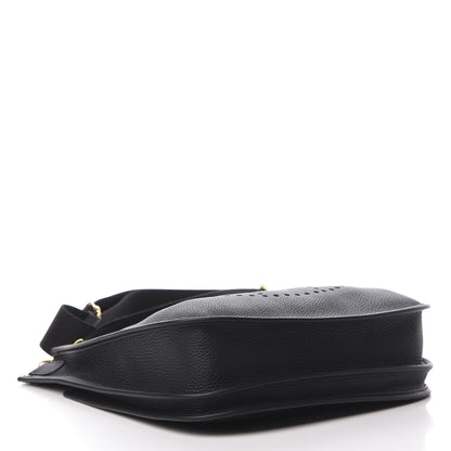 Hermes Taurillon Clemence Evelyne III PM Black 4 of 11