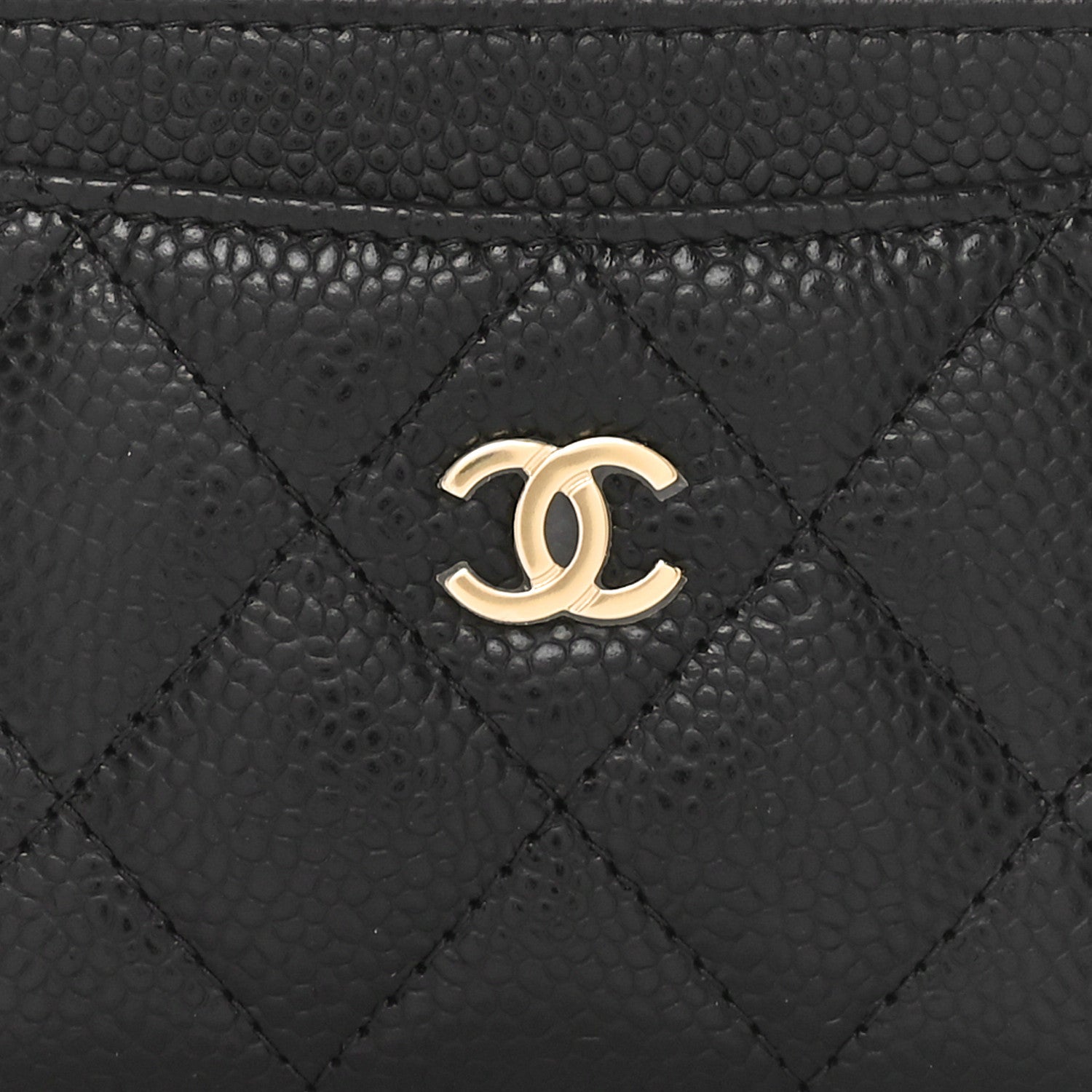 Chanel Caviar Quilted Card Holder Black 8 of 10