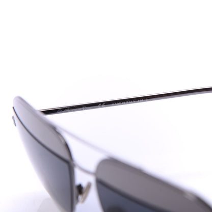 Christian Dior Split 1 Aviator Sunglasses Silver 6 of 8