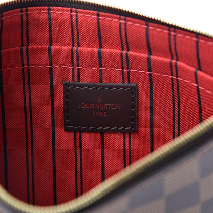 Louis Vuitton Damier Ebene Neverfull MM GM Pochette 6 of 8