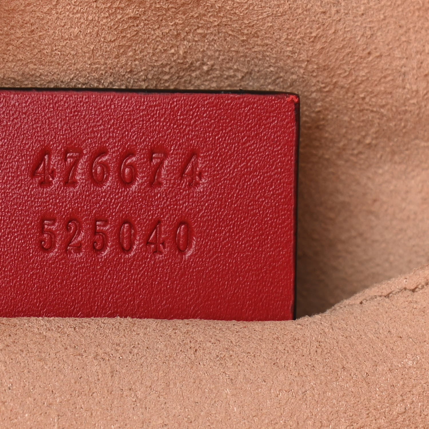 Gucci Calfskin Matelasse Sylvie Web GG Marmont Bucket Bag Hibiscus Red 7 of 10