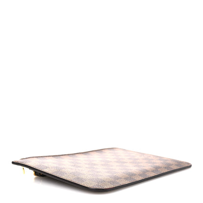 Louis Vuitton Damier Ebene Neverfull MM GM Pochette 4 of 10