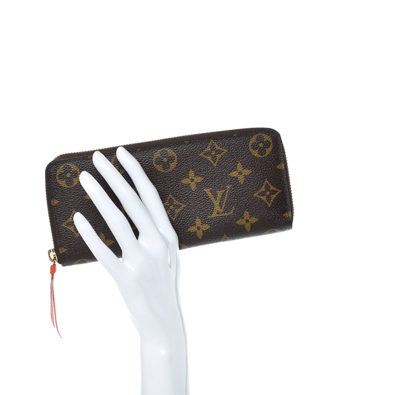 Louis Vuitton Monogram Clemence Wallet Piment 2 of 9