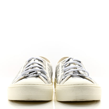 Christian Dior Canvas Oblique Walk'N'Dior Low Top Sneakers 38 Grey Stone 2 of 10